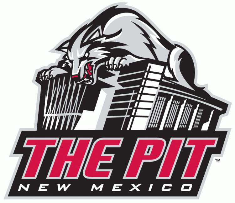 New Mexico Lobos 2009-Pres Stadium Logo diy DTF decal sticker